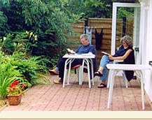 Entspannung auf der Terrasse
